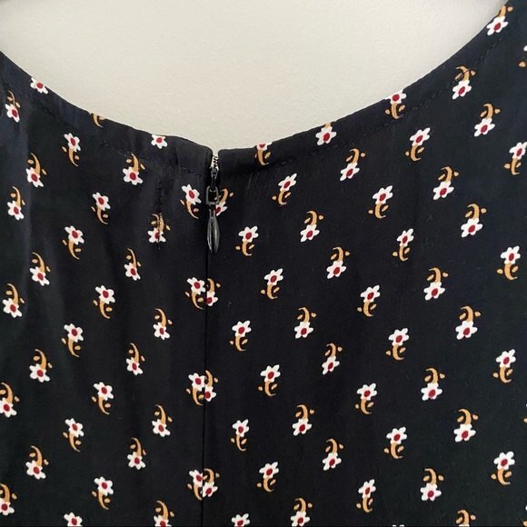 Faithfull the Brand x Anthropologie Dress Fresa Bell Sleeve Floral Print Mini 4 - Picture 9 of 9